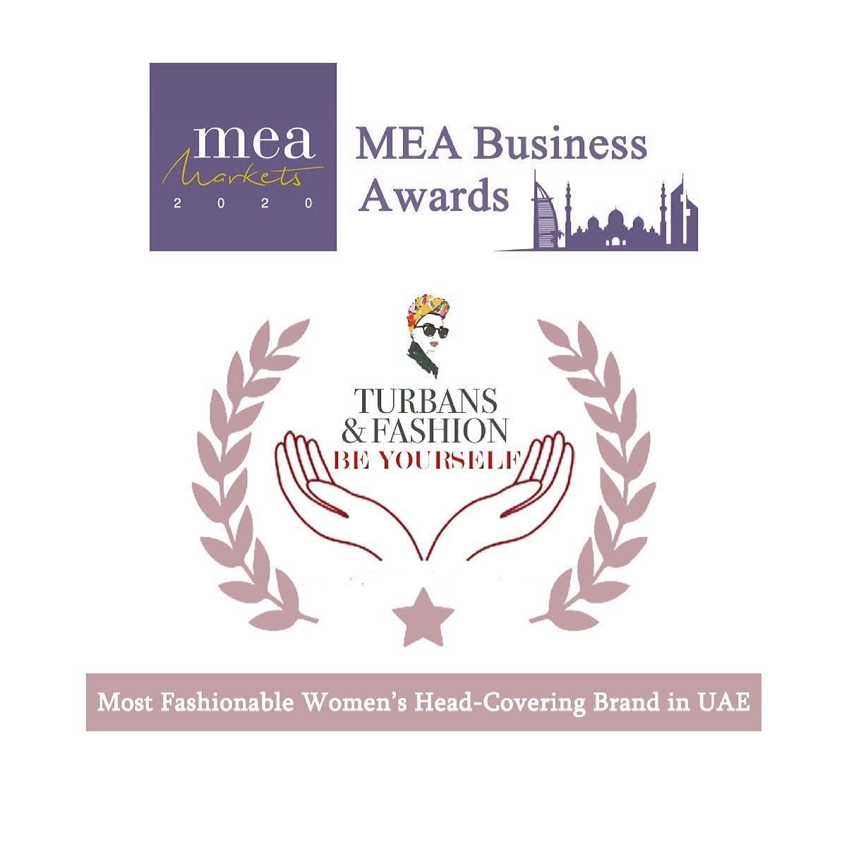 Women brand Turbans and Fashion won the MEA Business Award 2020
