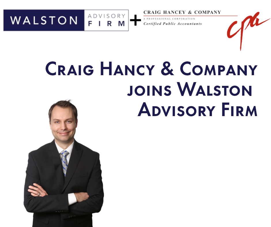 Walston Advisory Firm acquires Craig Hancey & Co. accounting firm