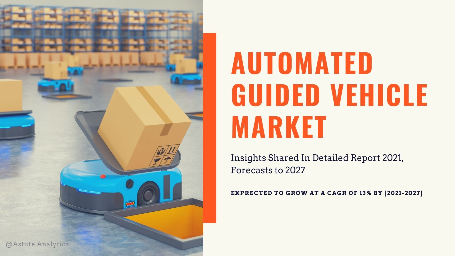 Global Automated Guided Vehicles Market Key-players, Type, Size, Revenue and Forecast to 2027