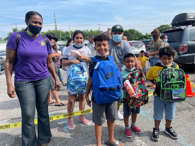 God's Way Foundation Inc. donates school supplies during its Back-To-School Giveaway Celebration event on August 7th, 2021