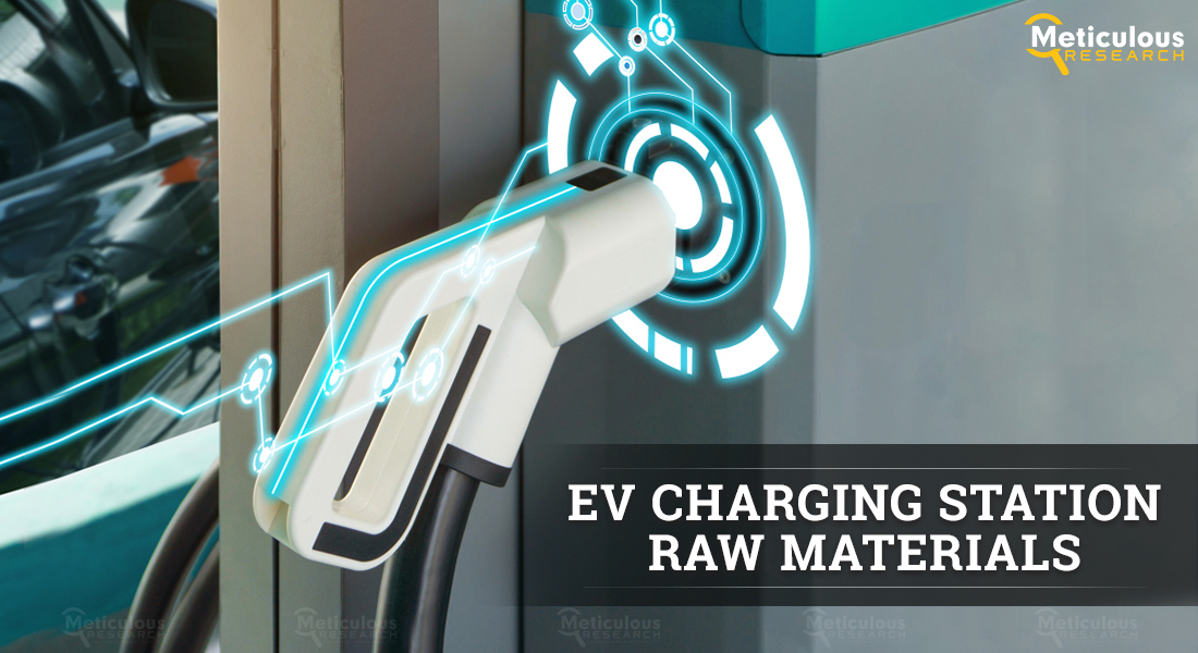 EV Charging Station Raw Materials Market: Meticulous Research® Uncovers the Reasons for Market Growth at a CAGR of 34.1% to Reach $4.91 Billion by 2028