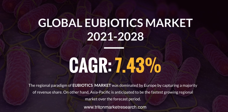 The Global Eubiotics Market Calculated to Progress at $7521.10 Million by 2028 