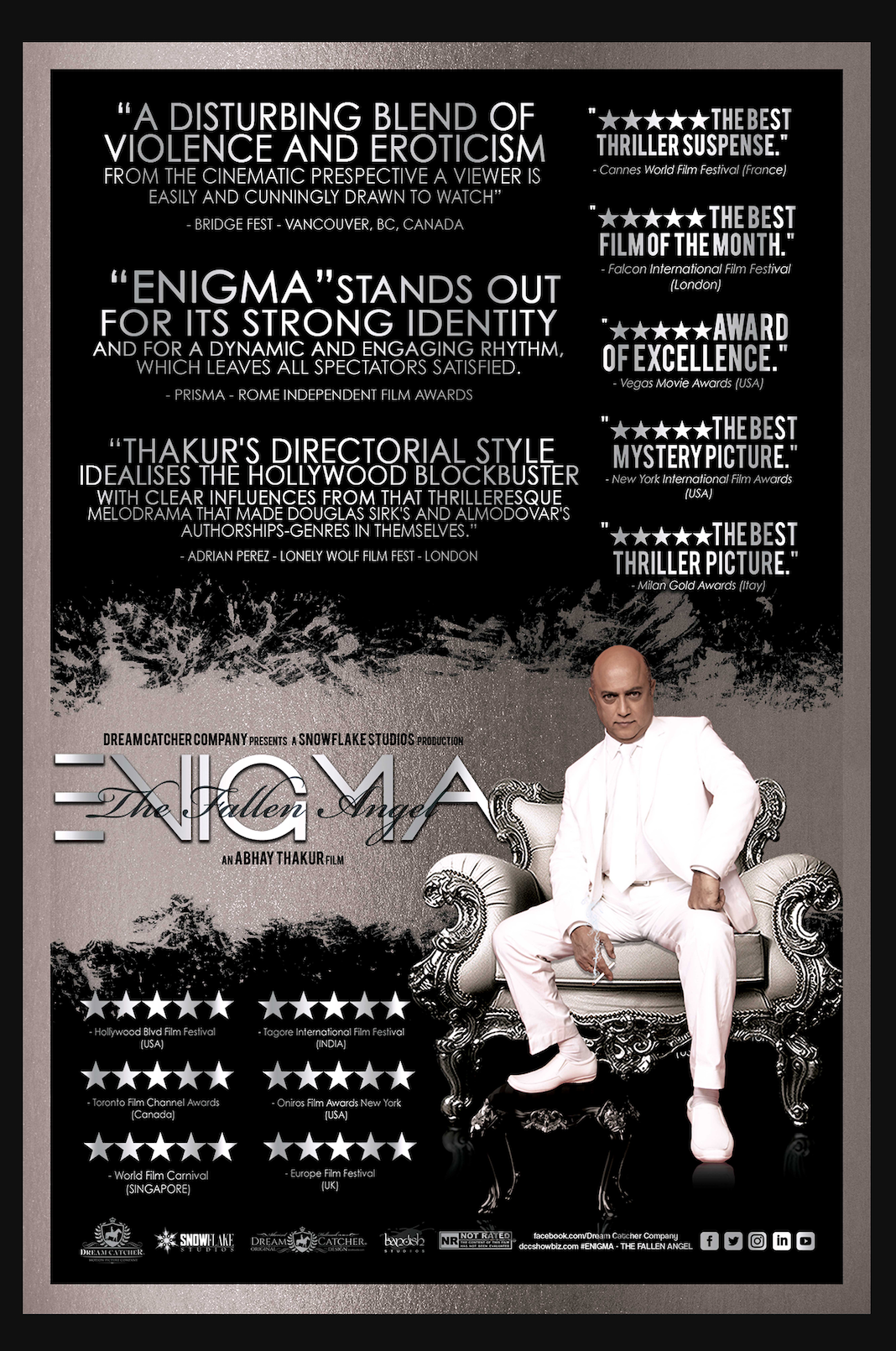 Enigma Wins Over 100 Awards Worldwide, Taking the Film World by Storm 