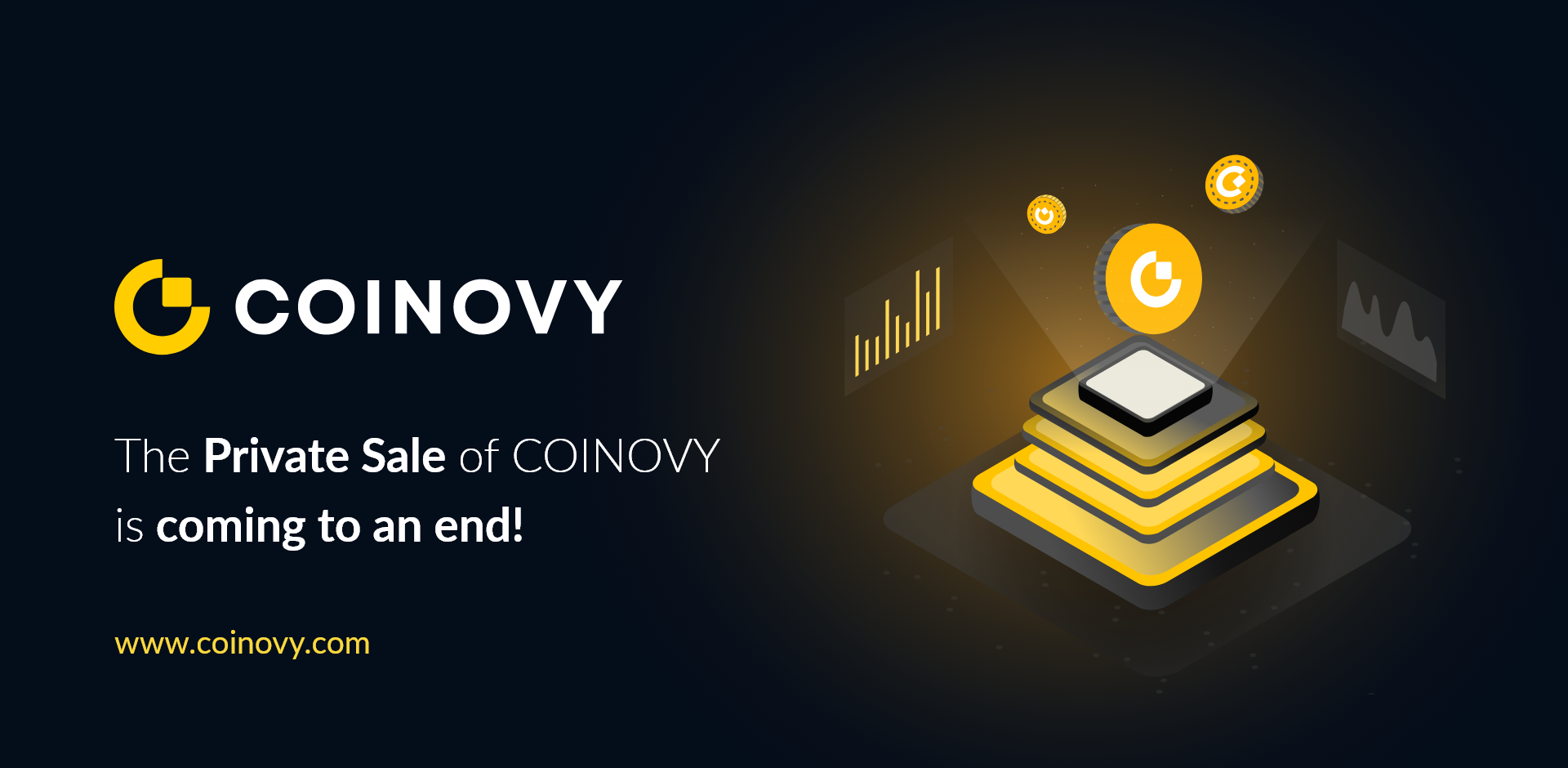 The Private Sale of COINOVY is Coming to an End