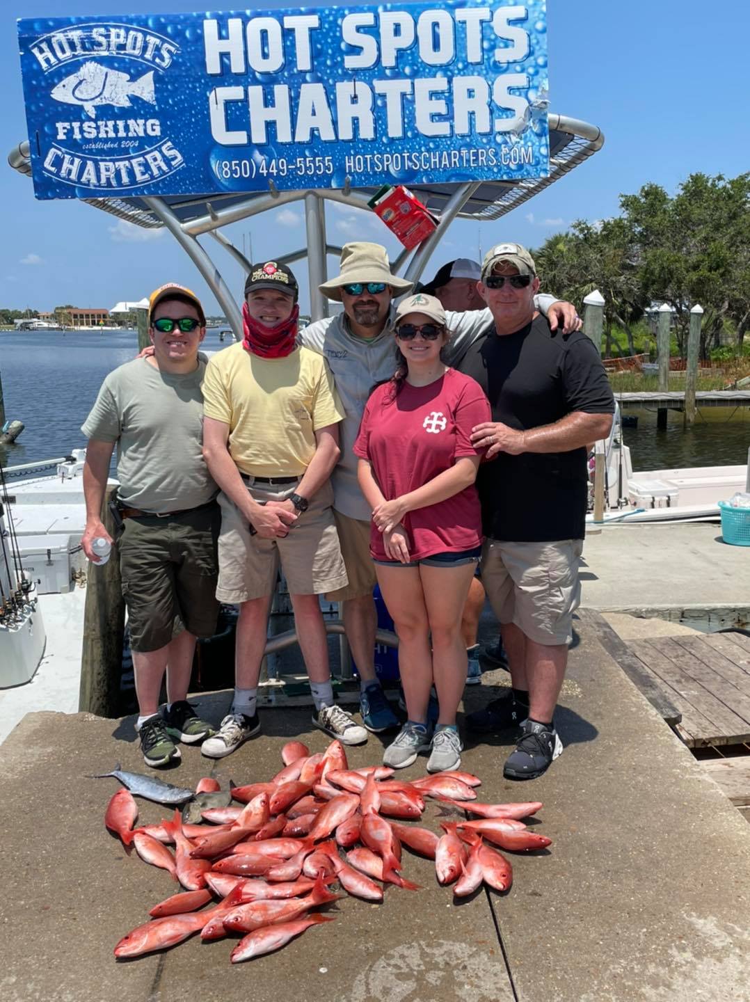 Hot Spots Charters Offers Inshore and Offshore Fishing Trips All Year Round