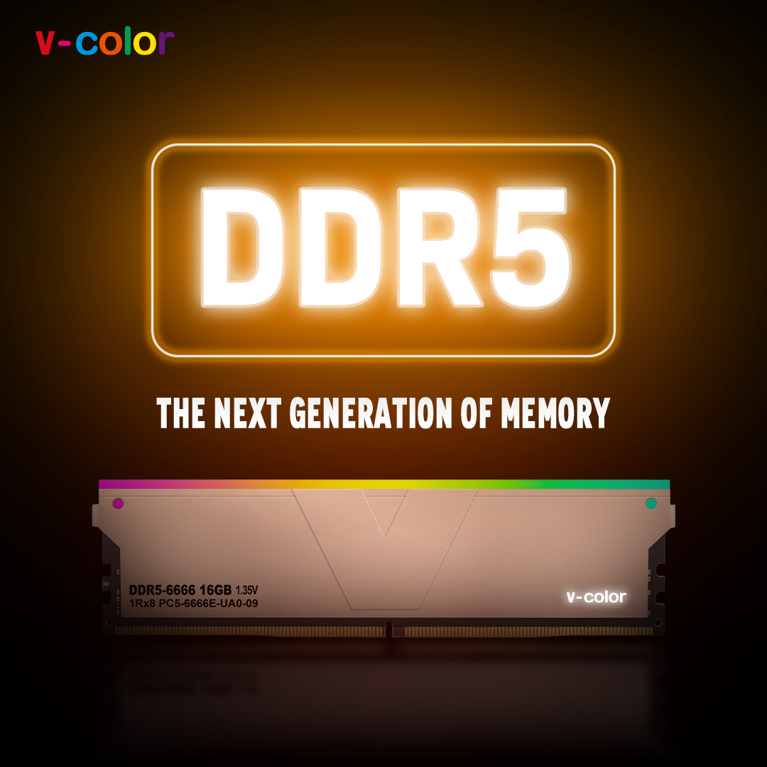 v-color Celebrates New Brand Name With The Launch Of DDR5 "RGB" RAM Kits