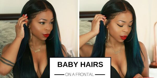 How To Style Baby Hairs On A Lace Front Wig?