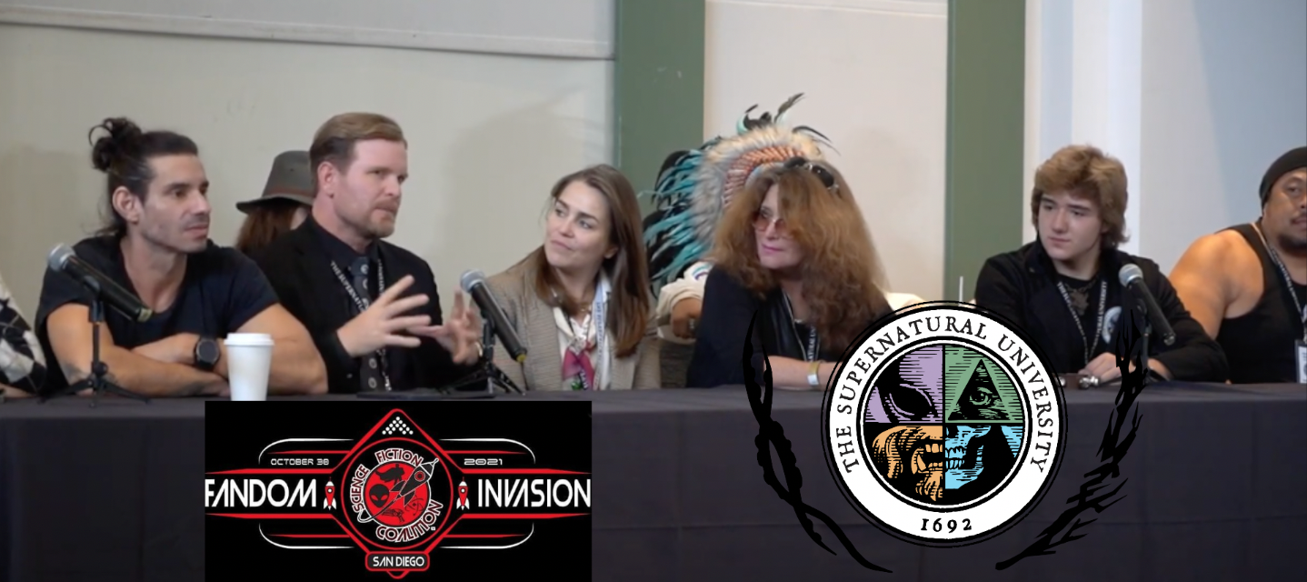 The Supernatural University Transmedia Universe Is Announced By Zach Thomson and McKenzie Rice At Fandom Invasion