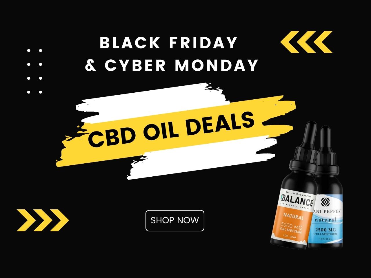 CBD Black Friday Sale: The Best CBD Product are Available Now