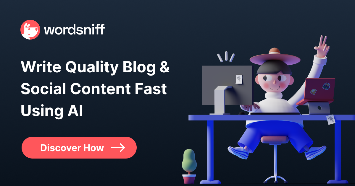 Wordsniff - Innovative AI Copywriting Tool Officially Launches For Content Writers
