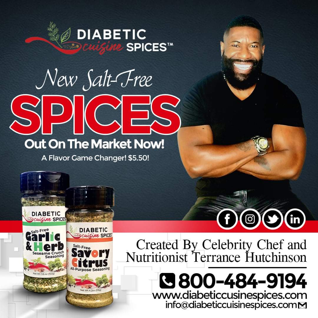 Diabetic Cuisine Spices™ offers the best of salt-free spices that are "A Flavor Game-Changer!" "It's Magic In Your Mouth"