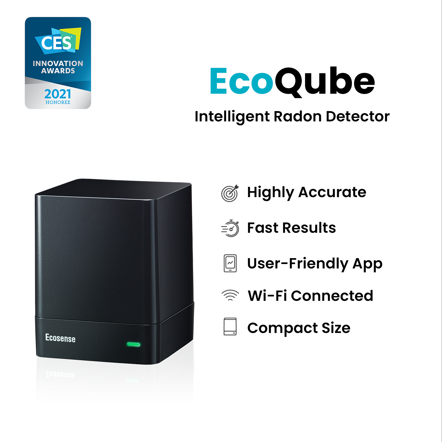EcoQube Shipments Dramatically Increase After Radon Detection and Monitoring Device is Included in TIME’s Best Inventions List of 2021