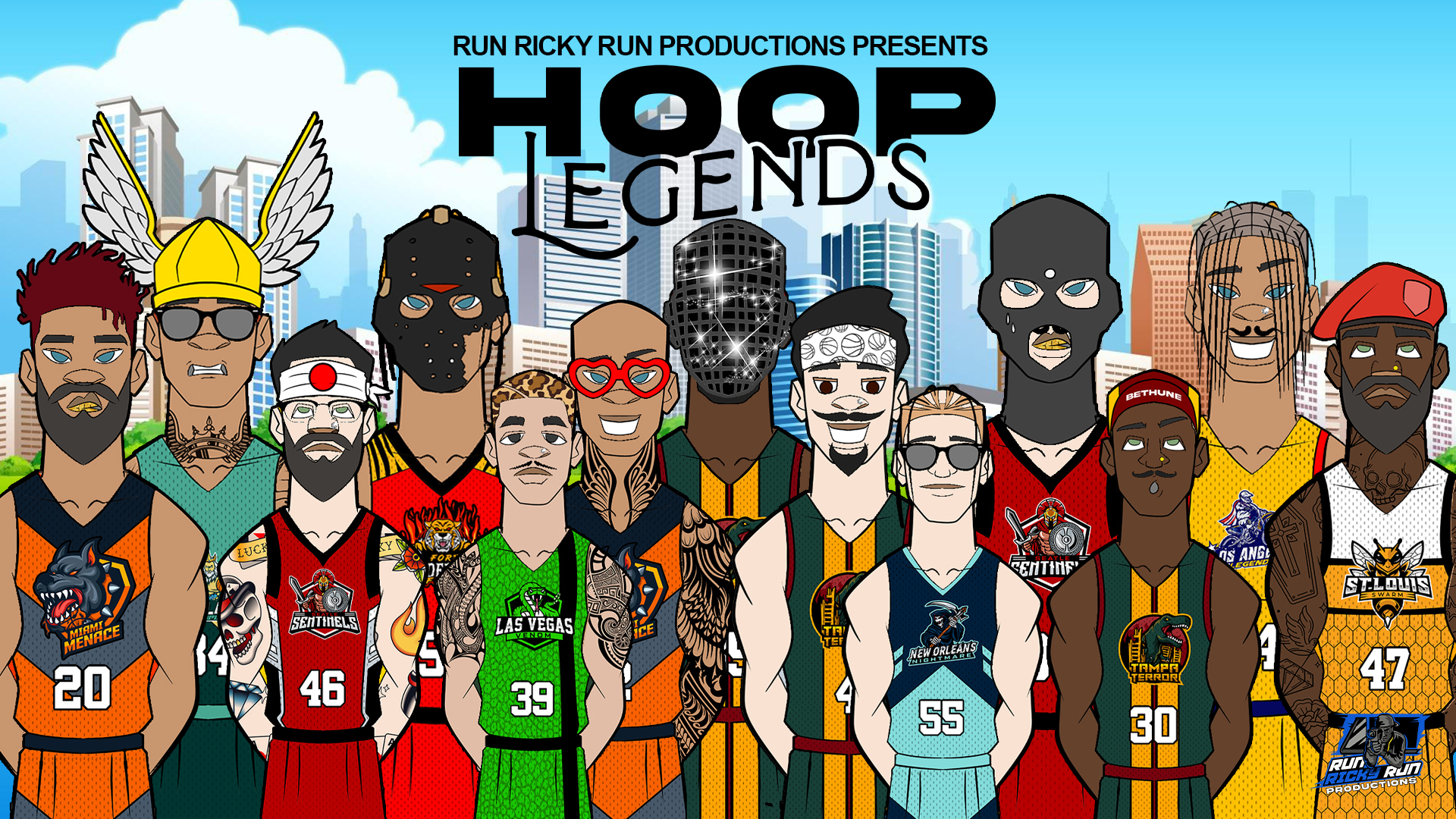 Run Ricky Run Studios introducing a new play-to-earn game: Hoop Legends NFT