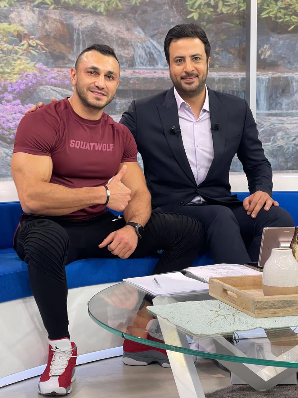 Learn how to exercise at home using household items with the personal trainer Ahmed Mokbel "MBC1"