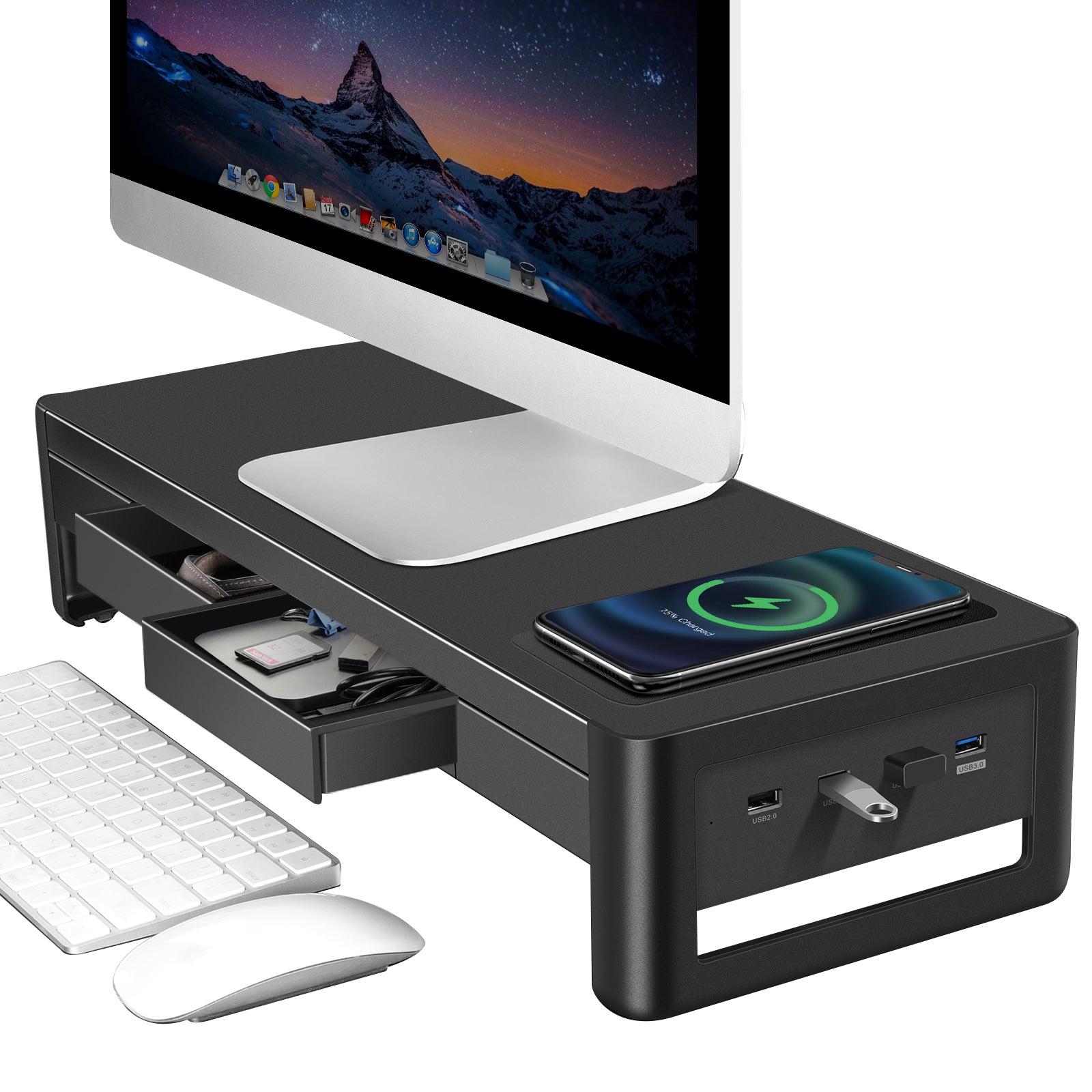 Vaydeer Releases Laptop Stand with Wireless Charger and USB ports for Home and Office Use