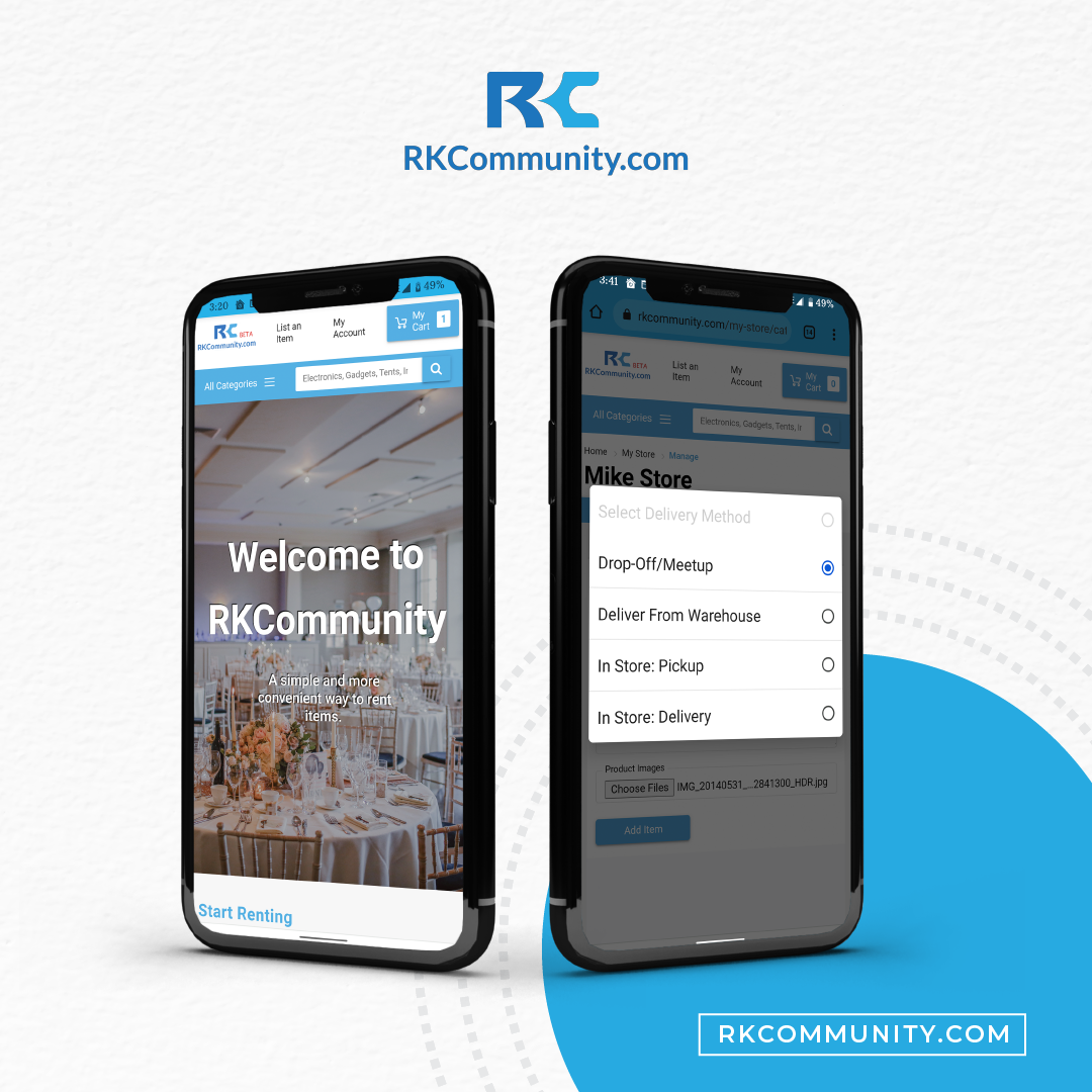 RKCommunity, Unveils Innovative Rental Platform and Marketplace