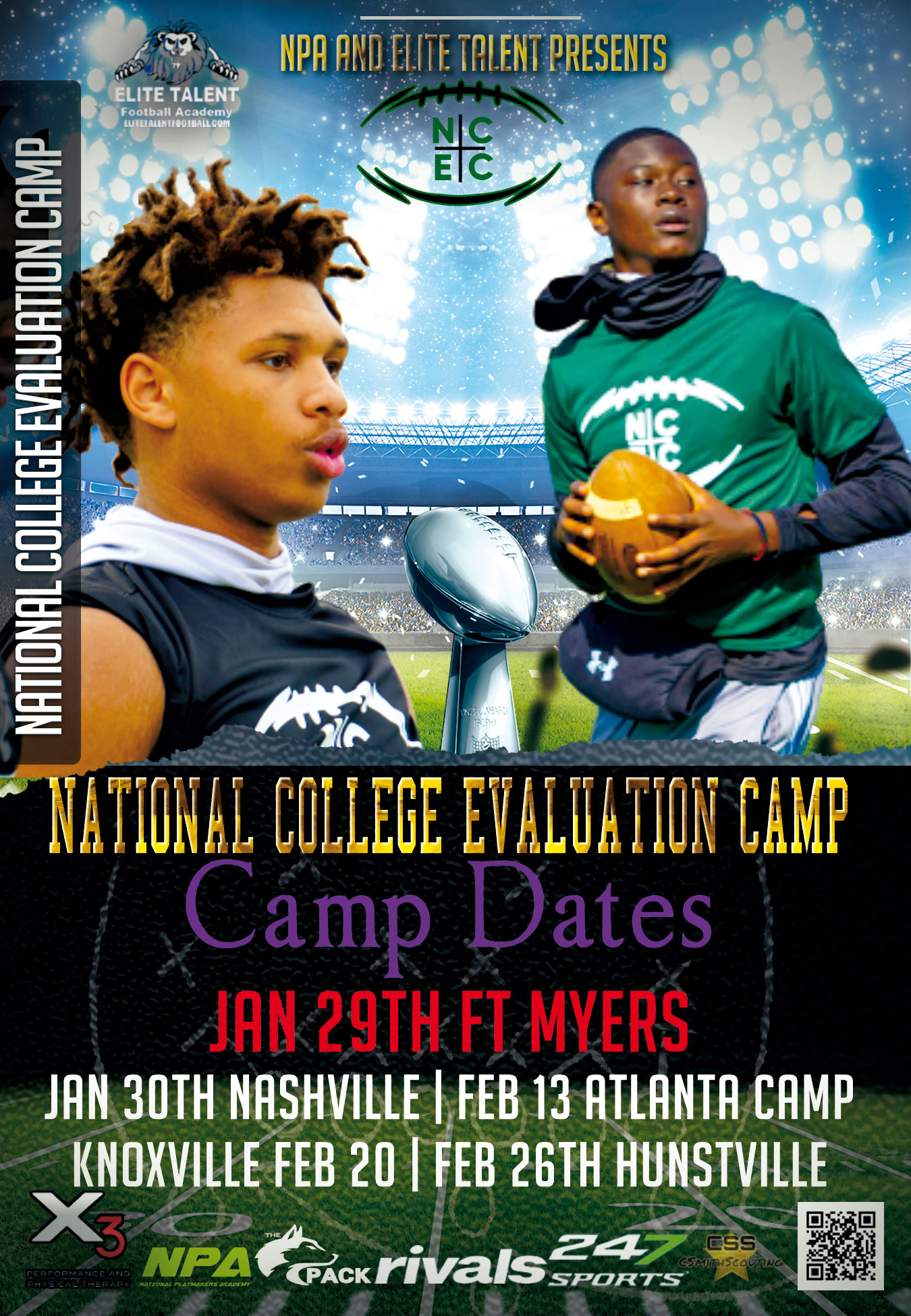 National College Evaluation Camp (NCEC) Tour To Hold At The New Indoor Sports Facility In Ft Myers