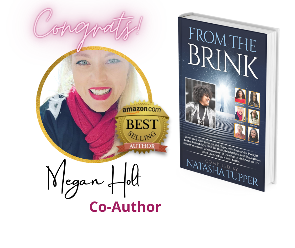 Megan Holt of From The Ground Up signs with Polished Perspective Publishing House to tell her story in the bestselling anthology titled From The Brink. 