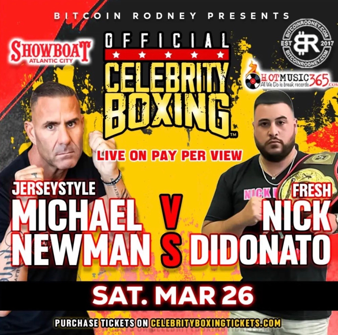 Celebrity Boxing American Cruiserweight Champion And Star Of MTV Catfish Nick "Fresh" DiDonato Finds His Next Opponent