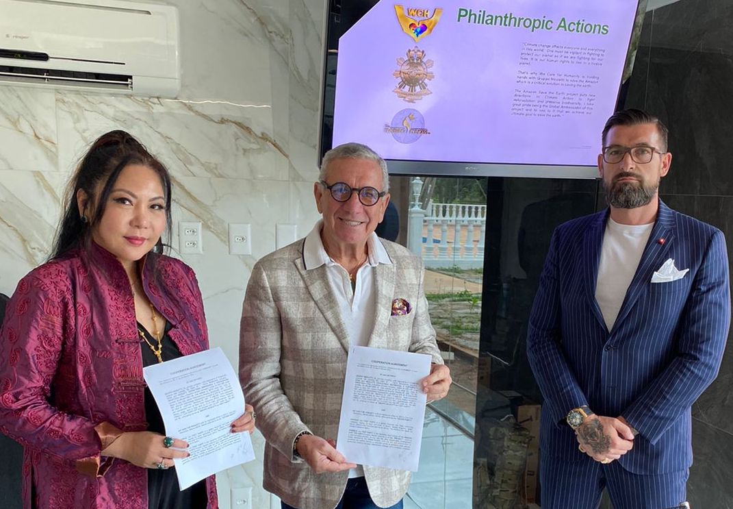 We Care for Humanity Signed Cooperation Agreement with Gruppo Nicoletti to Help Save the Amazon Rainforest