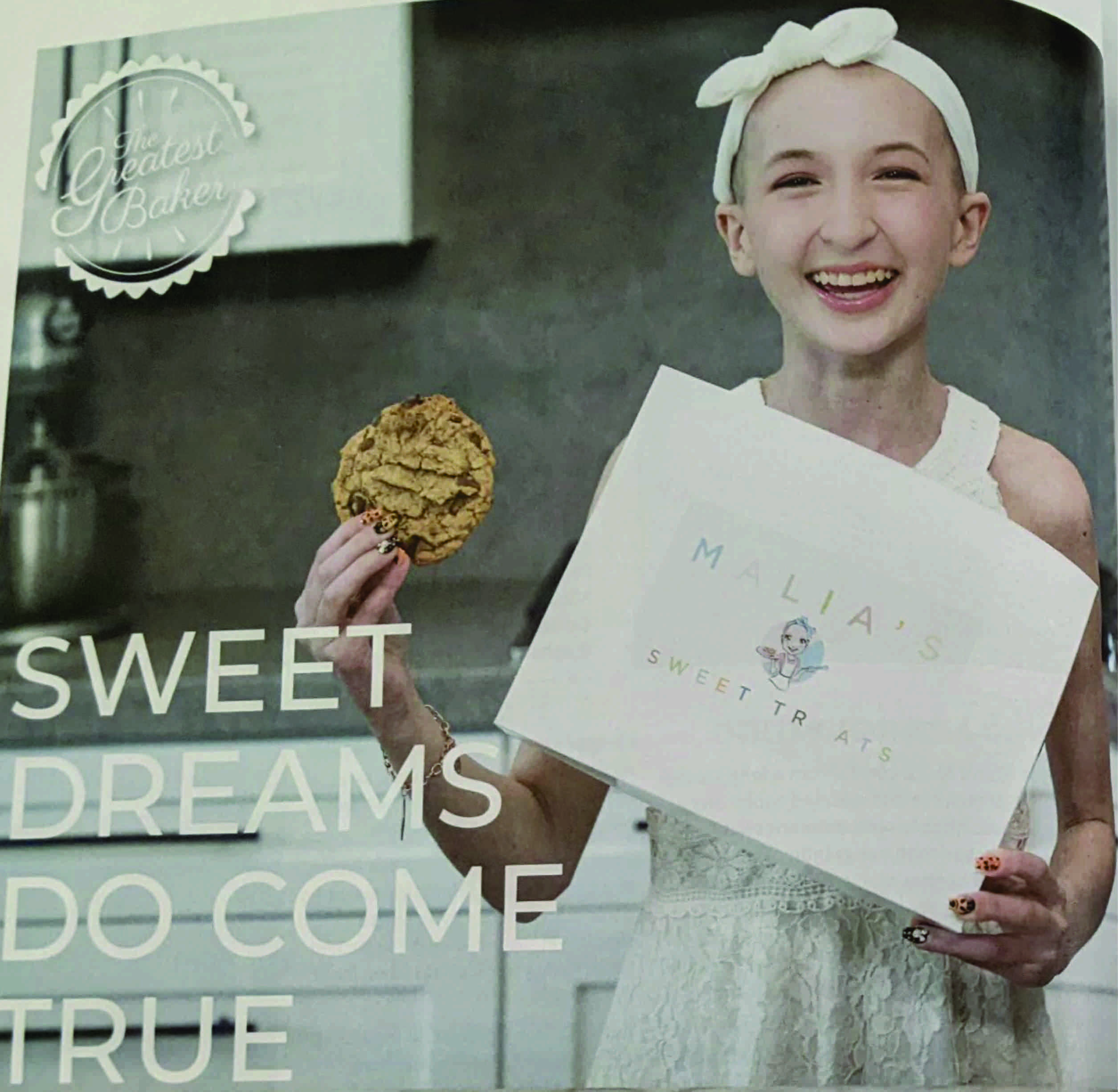 Pediatric Cancer Patient, Malia Jusczyk, is Winner of World-wide The Greatest Baker Contest