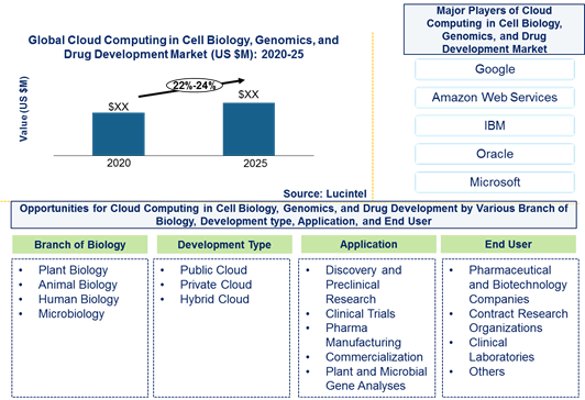 Cloud computing in cell biology market is expected to grow at a CAGR of 22%-24% by 2025 - An exclusive market research report by Lucintel 