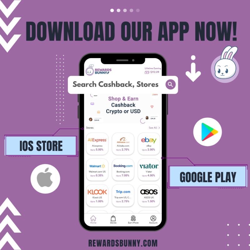 Rewards Bunny Launches Crypto Shopping Reward Mobile App