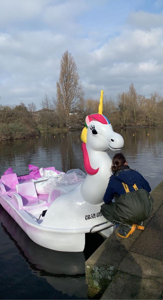 Leisure Unicorn Pedalo - Leisure Boats UK