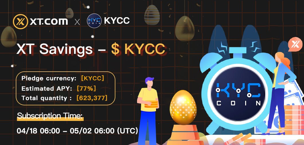 KYCCOIN: Earn passive income with KYC Coin Easter Saving