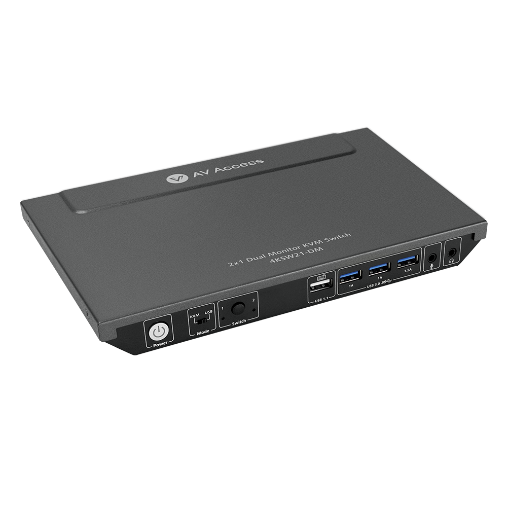 AV Access Launches Its New 4K Dual Monitor HDMI KVM Switch to Increase Productivity in Home Office Applications 