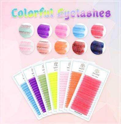 ExJade Launches New Colored Eyelash Collection