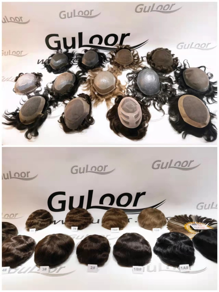 Guloor Launches Full French Lace with Clips Wigs for Men