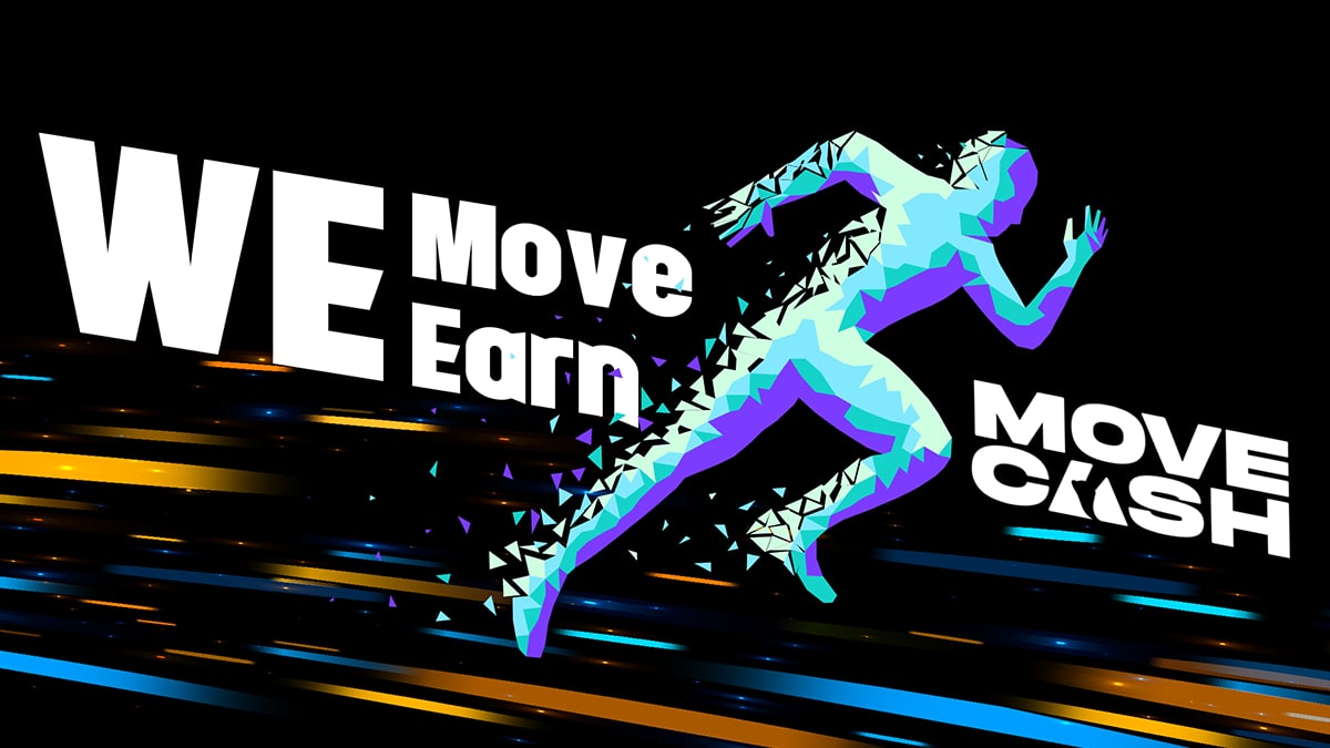 MoveCash conveys the message "Live a healthy life" to the community through a move-to-earn application.