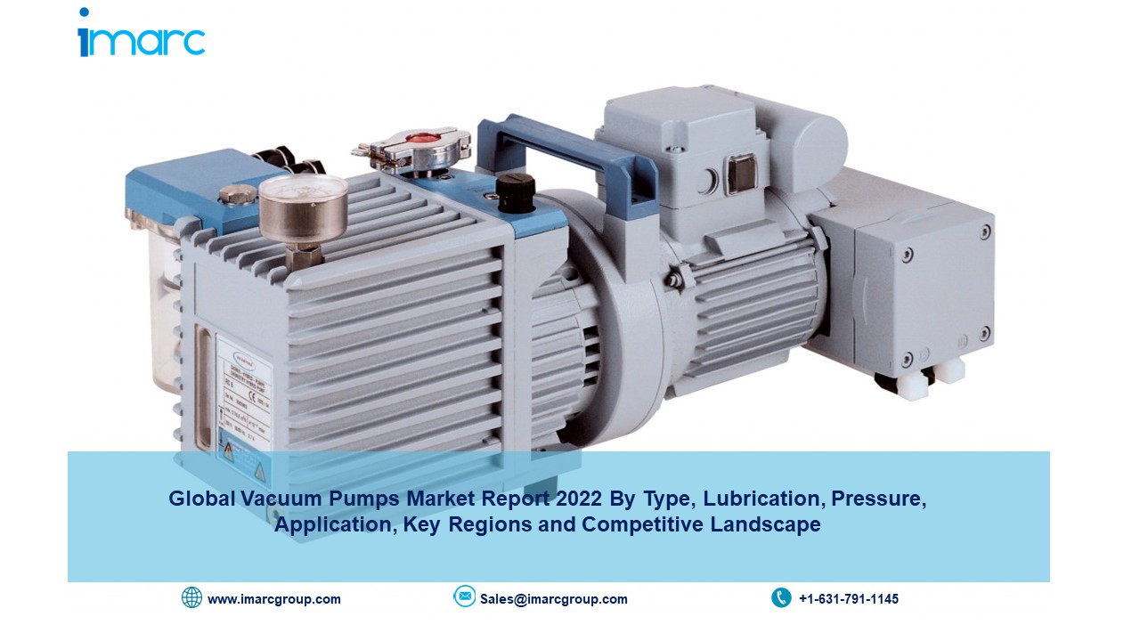 Vacuum Pumps Market is Projected to Grow by US$ 8.35 Billion at a CAGR of 6.80% | IMARC Group