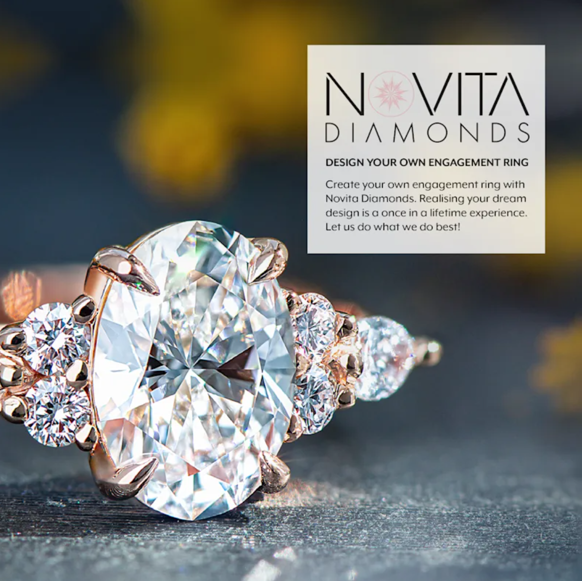 NOVITA Diamonds at the forefront of bespoke engagement rings in the UK market