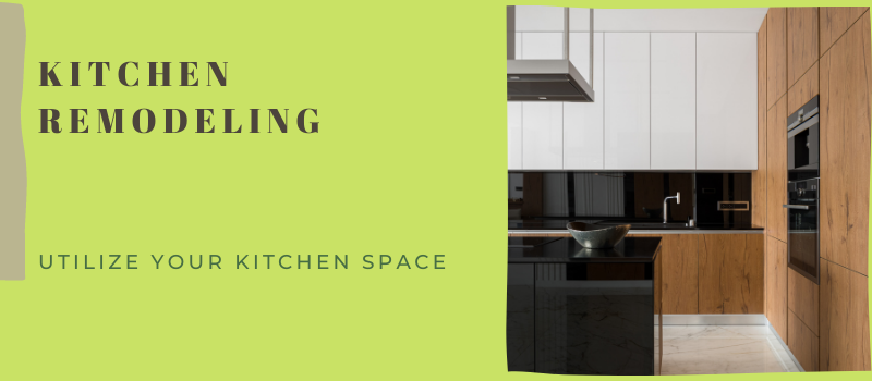 Utilize every available space while doing kitchen remodeling in Houston.