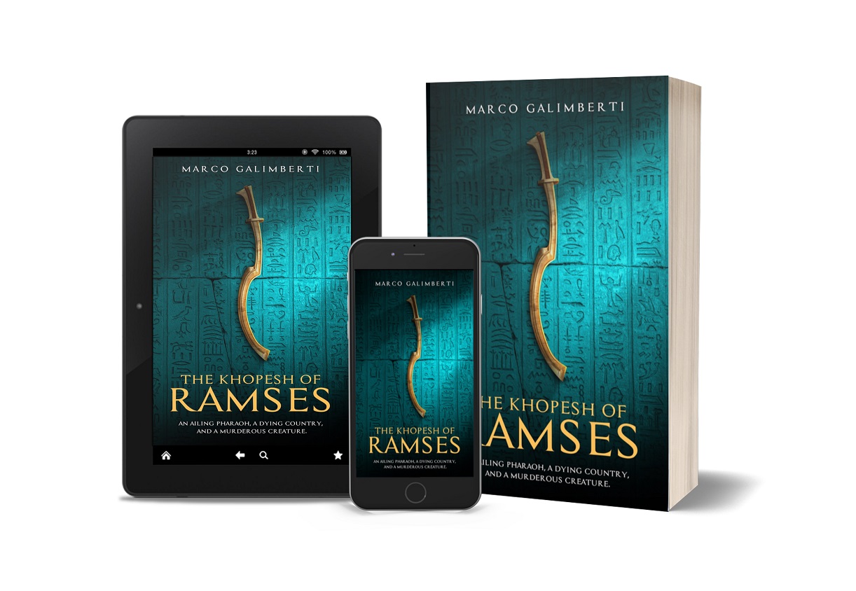 Marco Galimberti Releases New Historical Fantasy - The Khopesh of Ramses