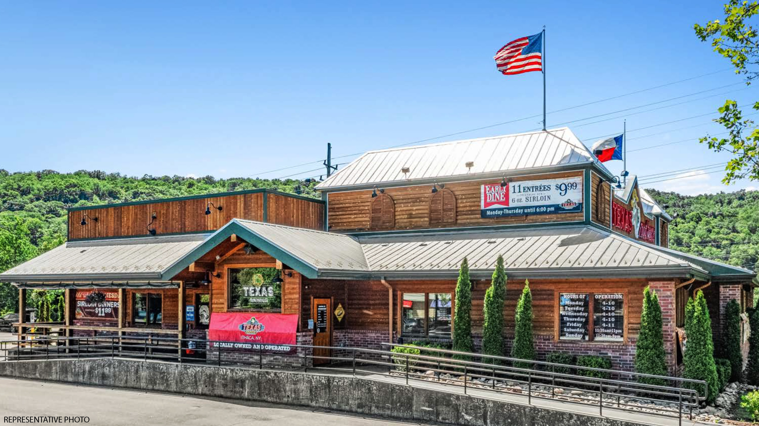 Hanley Investment Group Arranges Sale of Single-Tenant Texas Roadhouse in Ithaca, New York to California Buyer for $2.4 Million