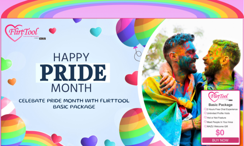 Celebrate the pride month with FlirtTool
