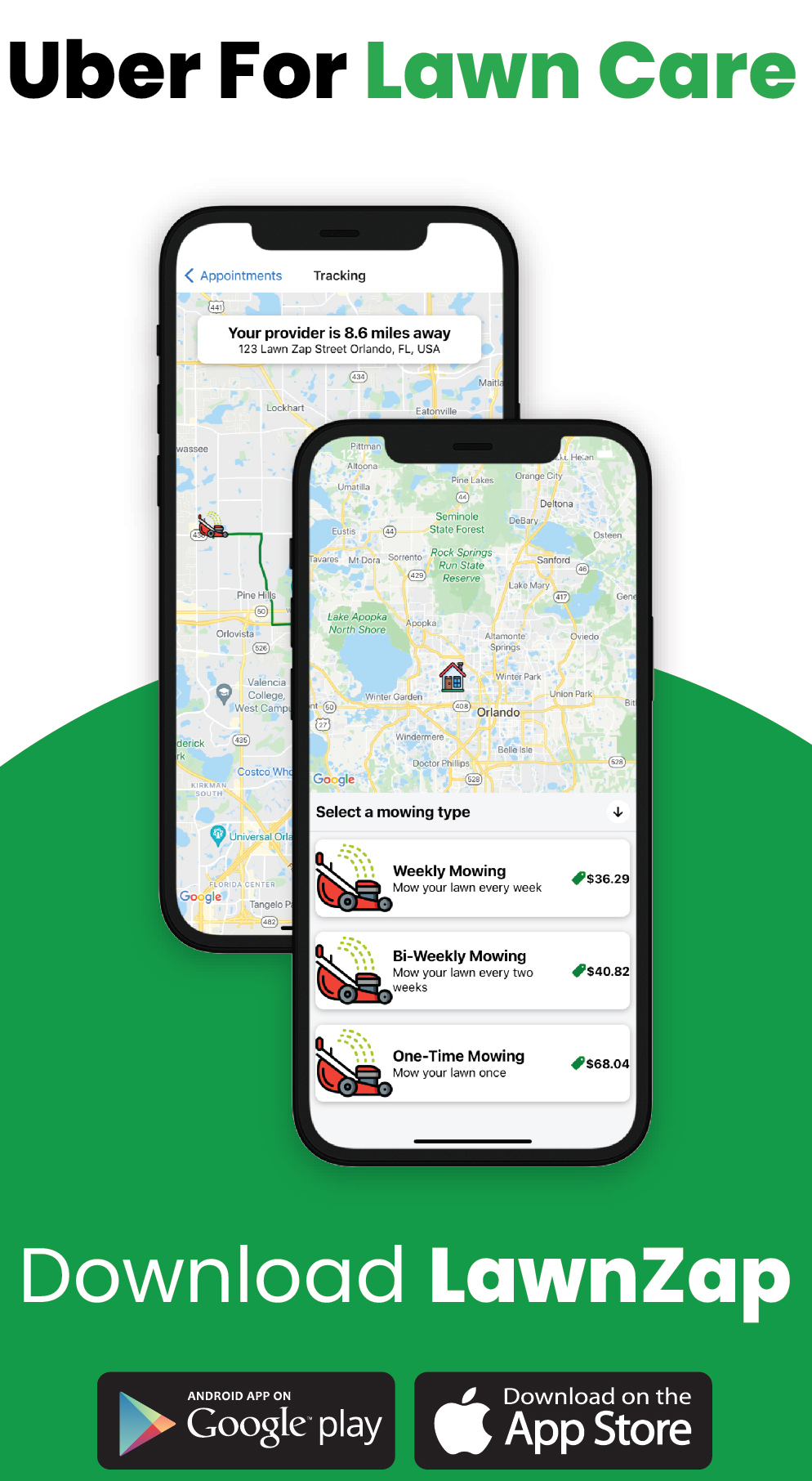 LawnZap App Launches In Orlando FL, Connects Locals With Vetted Lawn Care Professionals