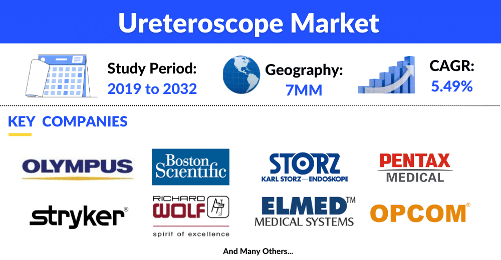 Ureteroscope Market is Growing at a CAGR of 5.49%, DelveInsight