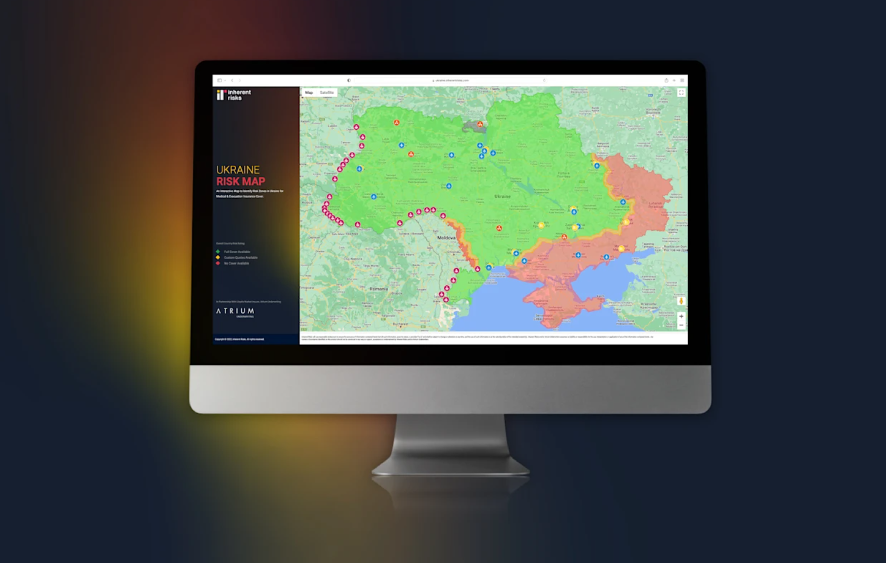 Risk Map Launches to Identify Insurance Coverage Regions in Ukraine