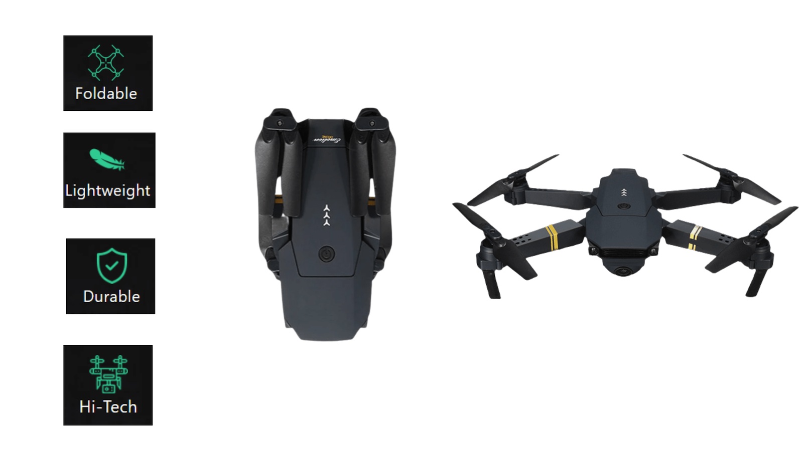 QuadAir Drone Launches Best beginner drone 2022 -