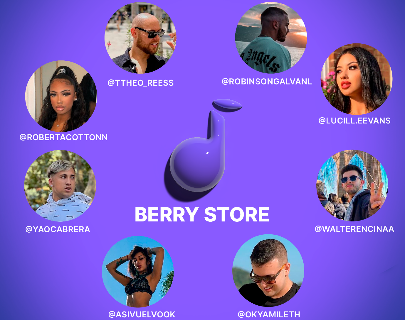 Global Influencers Join BerryStore 3.0
