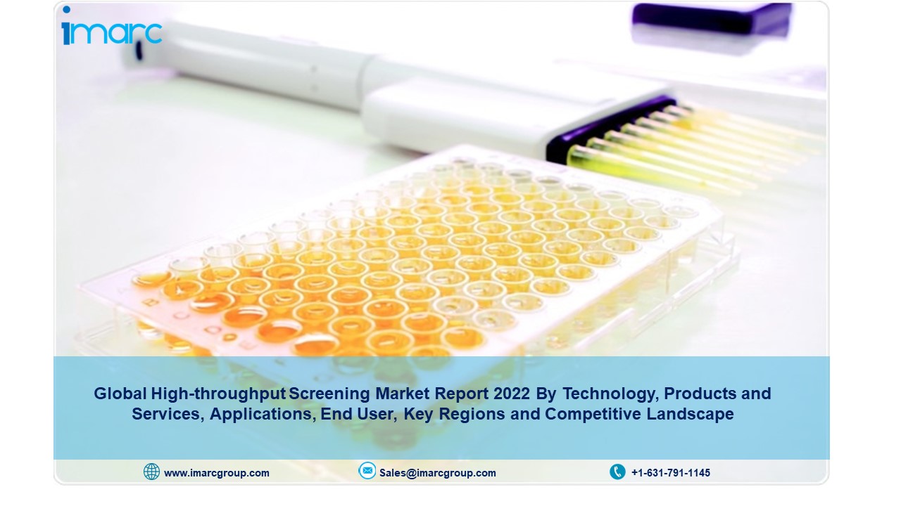 High-Throughput Screening Market Global Size Estimated to Hit US$ 35.53 Billion by 2027 | CAGR of 8.60% - IMARC Group