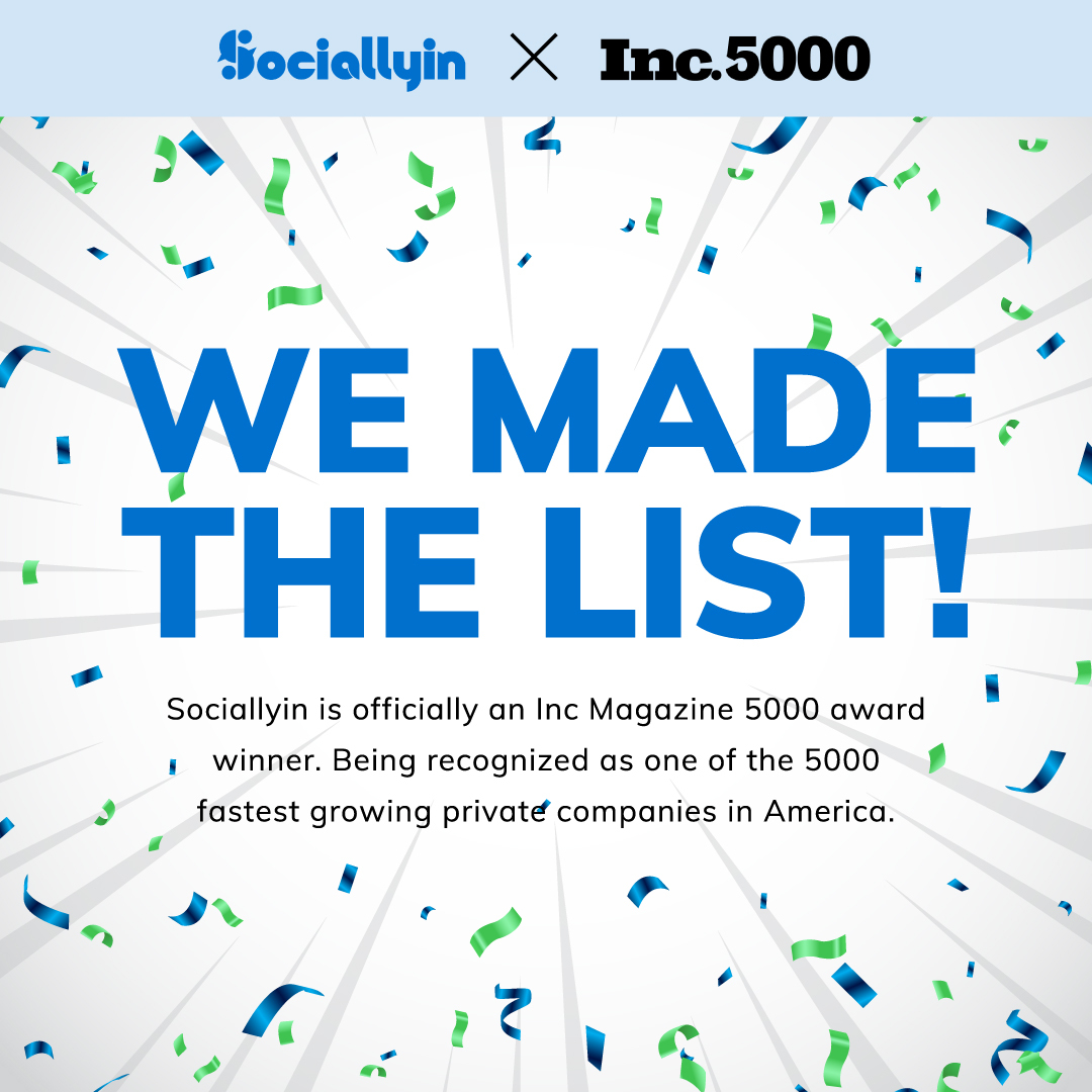 Sociallyin Ranks As One Of The Fastest-Growing Private Companies In America 