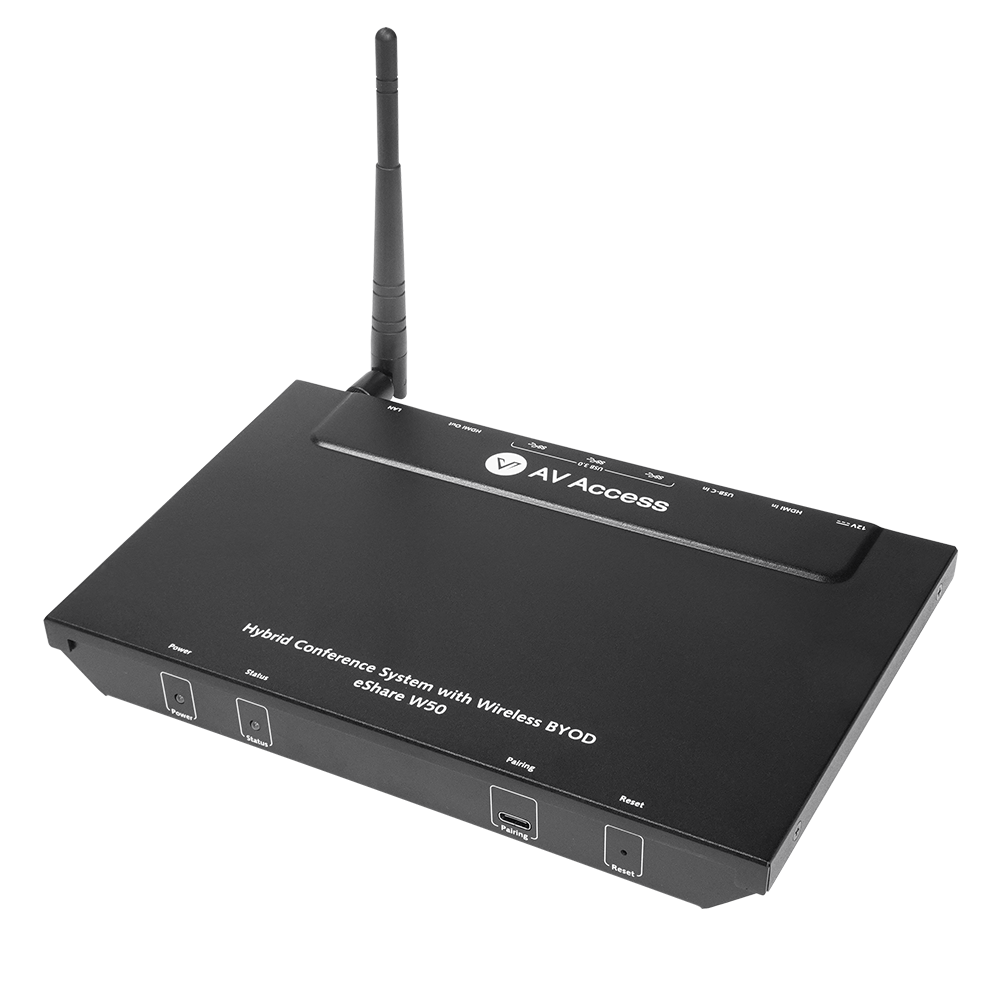 AV Access Launches eShare W50 Wireless Presentation System to Offer All-in-One Solution for Hybrid Conference in Meeting Rooms