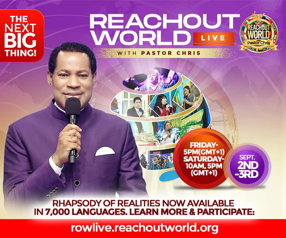 ReachOut World Live with Pastor Chris