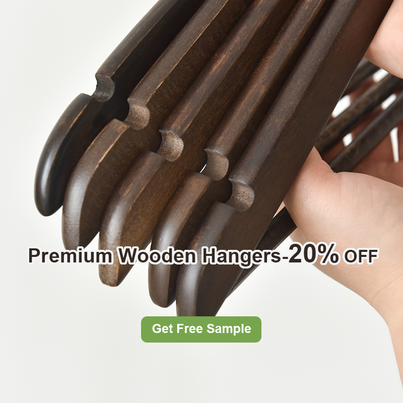 GreenLivingshk Launches Eco-Friendly Wooden Hanger Sets