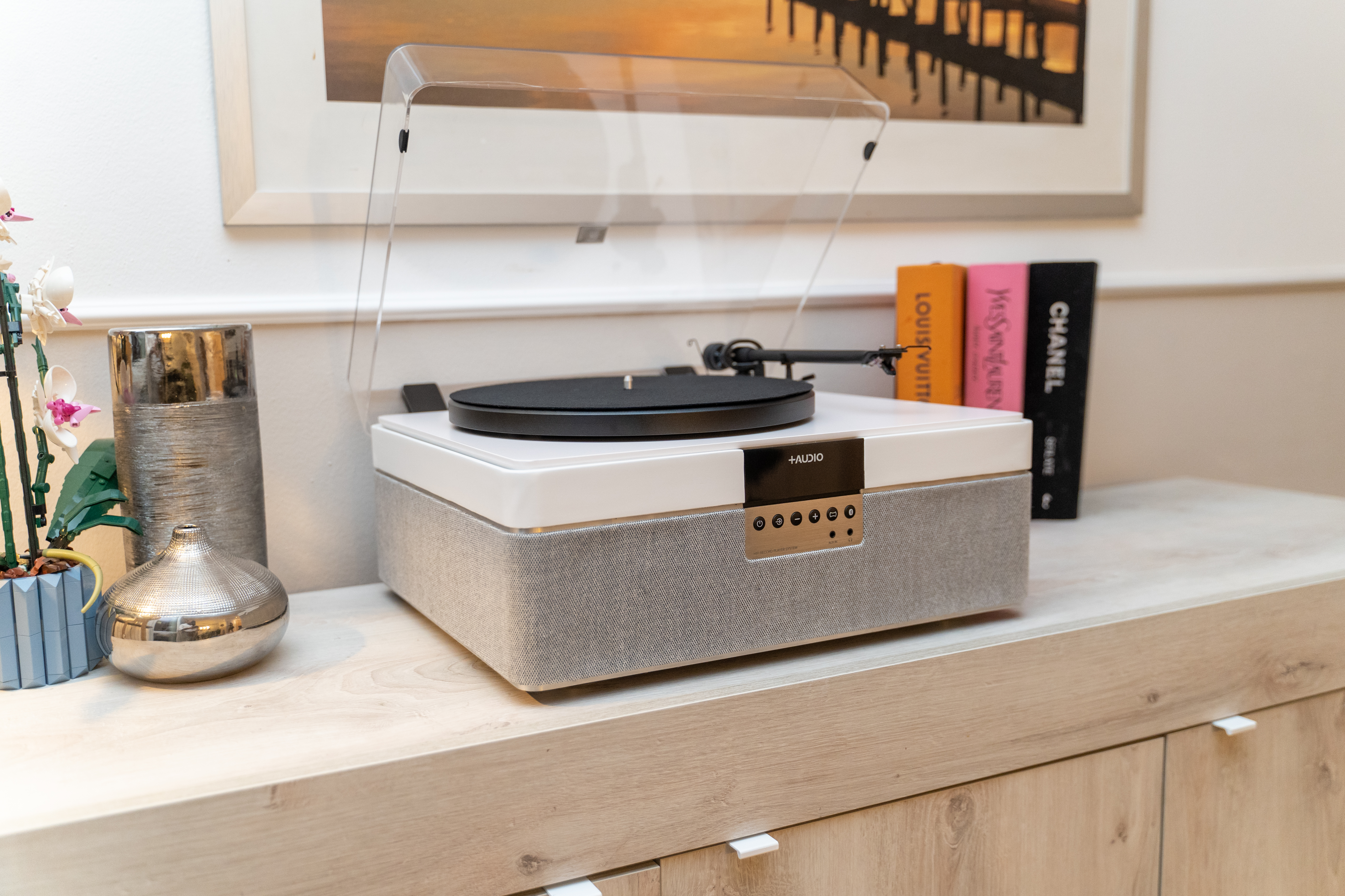 The +Record Player Special Edition - First All-in-One Music System with Built-in Stereo System for Vinyl Enthusiasts The +Record Player Special Edition - First All-in-One Music System with Built-in Stereo System for Vinyl Enthusiasts
